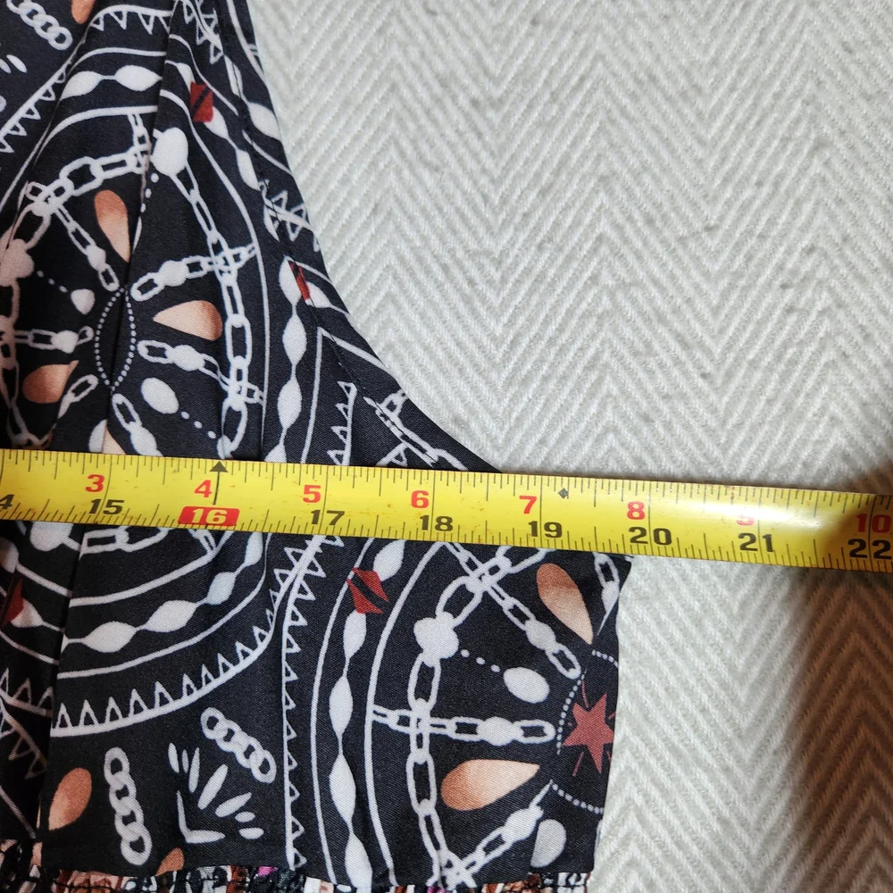 Elegant Spaghetti Strap Maxi Dress Plus Size 4X Rushed Waist And Back Stretchy - Picture 8 of 13